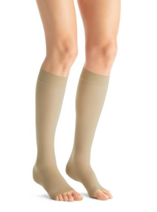 Meia Jobst UltraSheer, 15-20 mmHg, 3/4 Panturrilha