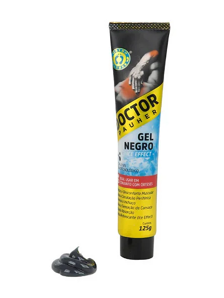 Bisnaga Gel Negro para Dores Musculares Doctor Pauher