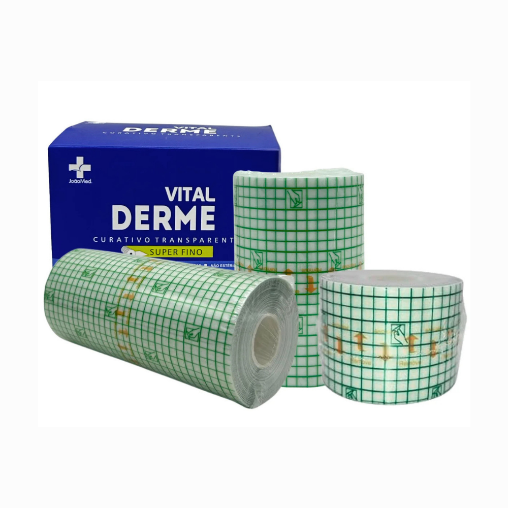 Curativo Filme Transparente Vital Derme 5cm x 10m