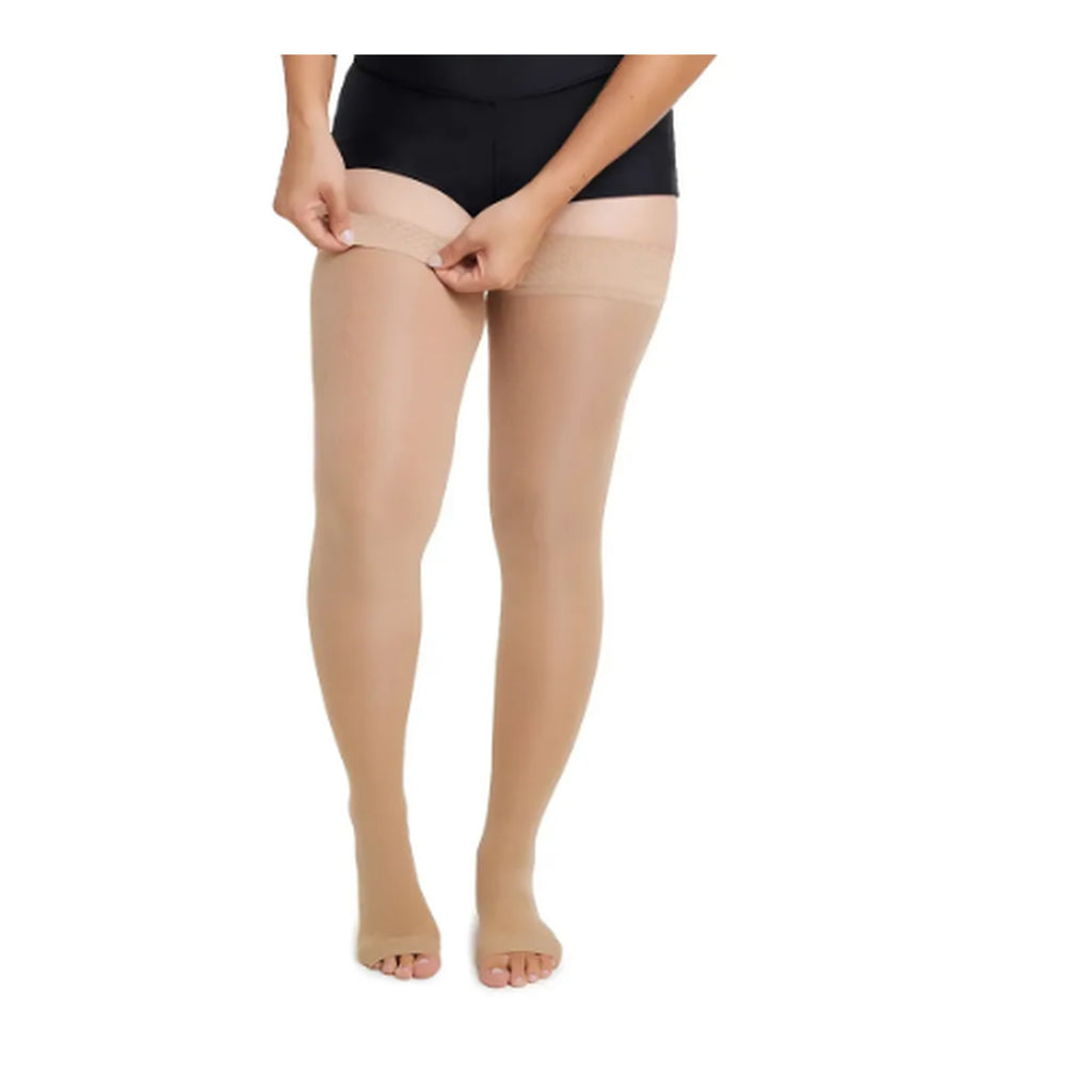 Meia Jobst UltraSheer, 15-20 mmHg, 7/8 Meia Coxa