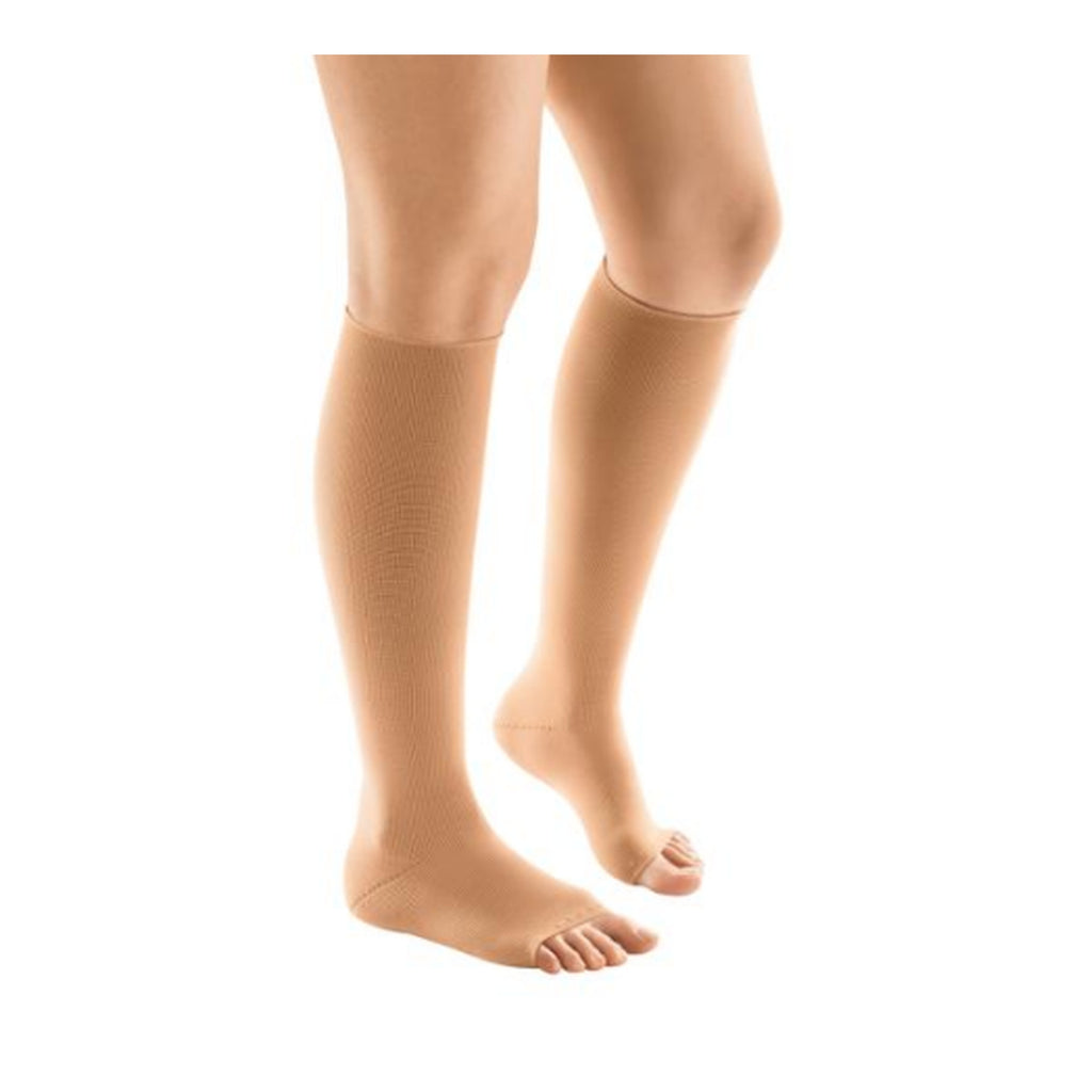Meia Venosan Flat Strong, 30-40 mmHg, Malha Plana, 3/4 Panturrilha