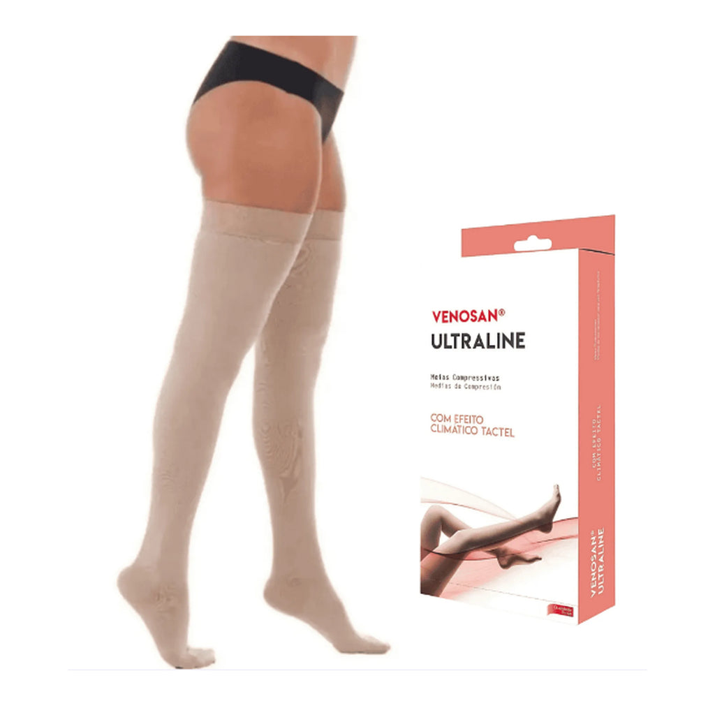 Meia Venosan 4000 Ultraline, 20-30 mmHg, 7/8 Meia Coxa